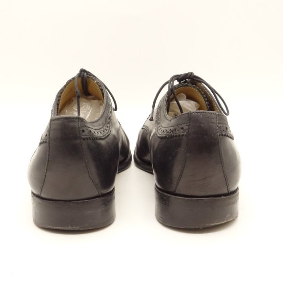 ZELLI Oxford Dress Shoes Black Leather Lace Up main image 6